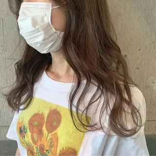 ロング kiyono ⭐︎ダブルカラーのヘアスタイル