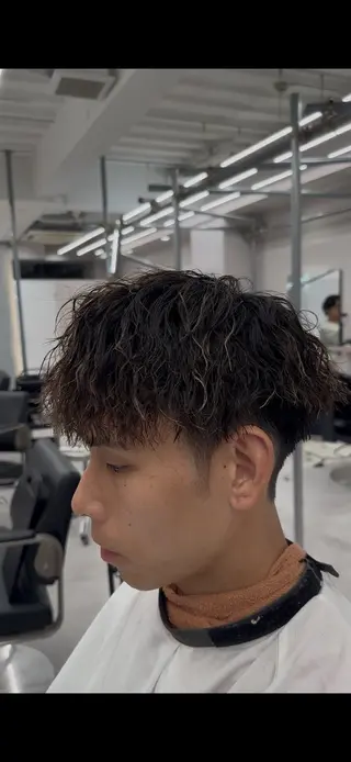 メンズ 長谷川 寛のヘアスタイル