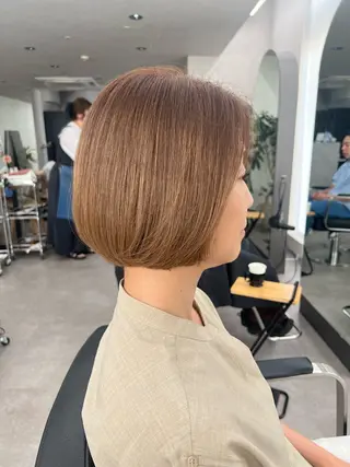 ショート カラー 垢抜け🪽髪質改善 透明感💎メンズのヘアスタイル