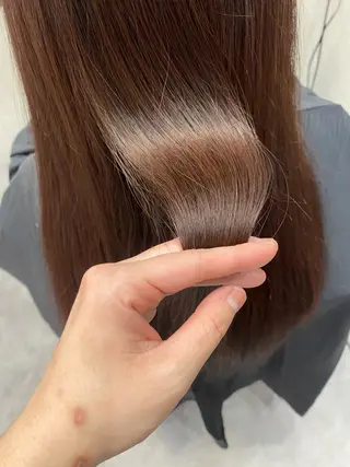 ロング カラー ヘアアレンジ FAAM Tsuneのヘアスタイル