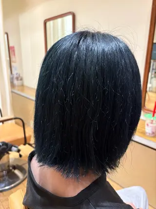 ミディアム カラー おおはた　りゅう/ メンズパーマのヘアスタイル