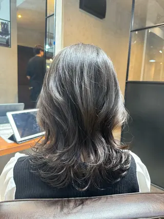 ミディアム 似合わせカット🍀 TAKAHASHIのヘアスタイル