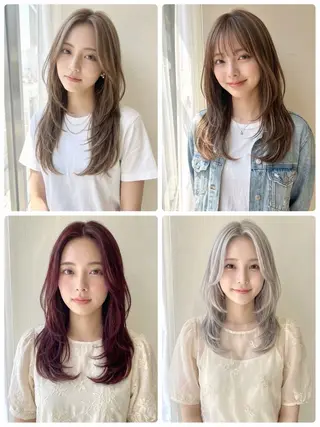 カラー 龍 颯斗のヘアスタイル