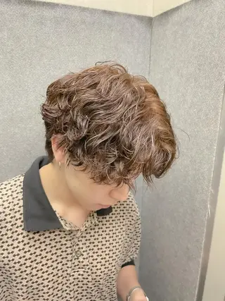 パーマ メンズ 町田No.1パーマ 特化✂︎小杉澪生のヘアスタイル