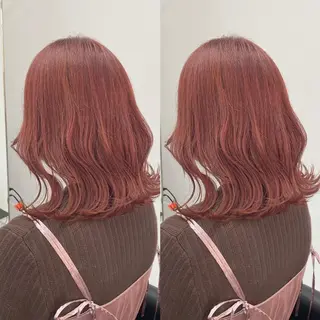 セミロング カラー パーマ ヘアアレンジ メンズ キッズ ネイル マツエク・マツパ アイブロウ エクステモデル募集 💗大阪梅田/川上のヘアスタイル