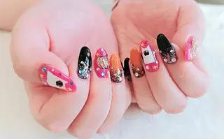 ネイル 手描きアート&推し活 🌟Wisteriaのネイルデザイン
