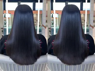 ロング ✨縮毛矯正✨レイヤー ホウダカズヒロのヘアスタイル