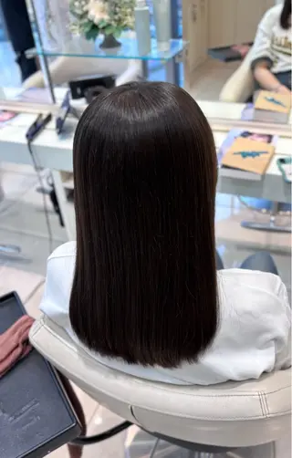 ロング パーマ 地毛風/髪質改善 縮毛矯正🌙 ゆきのヘアスタイル