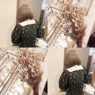 ショート minatsu 東京の技術を京都でのヘアスタイル