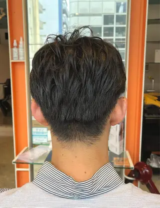 ショート メンズ うしだ かおるのヘアスタイル