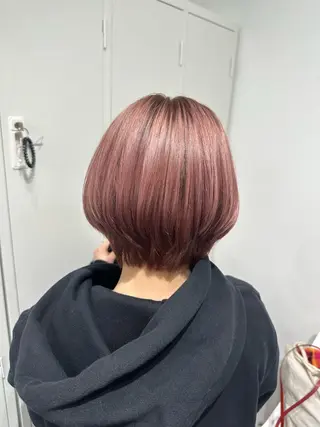 ショート カラー ヘアアレンジ ✨錦糸町ブリーチ/ ホワイトカラー皇気✨のヘアスタイル