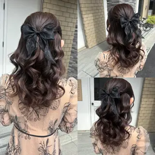 ロング ヘアアレンジ 美髪× ヘアセット✨Araiのヘアスタイル
