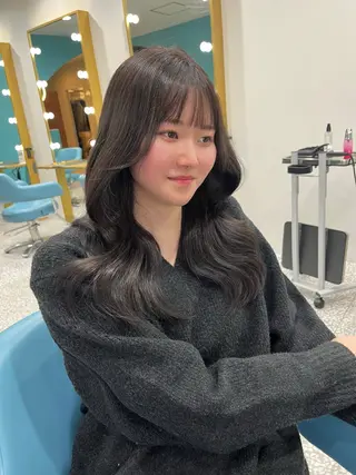 ミディアム 上谷 圭輝のヘアスタイル