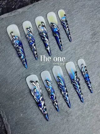 ネイル Theone栄店 川原のネイルデザイン