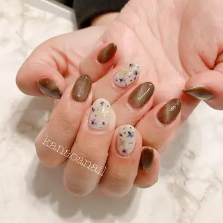 ネイル 地爪育成💅 kanaoanailのネイルデザイン