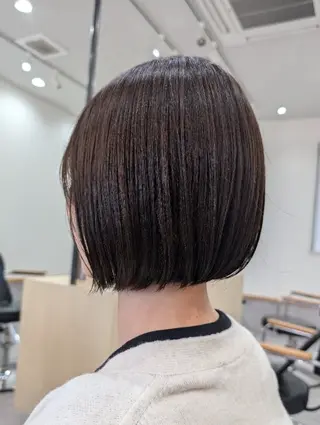 ショート カラー 髪質改善/ 上村旺武のヘアスタイル