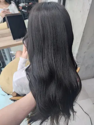 ロング カラー ヘアアレンジ/柔らか 艶カラー/AKARIのヘアスタイル