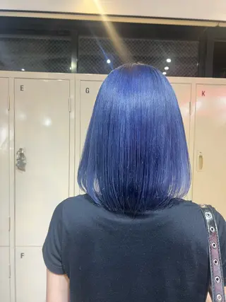 ミディアム カラー 💎艶ハイトーン/ はるか💎のヘアスタイル