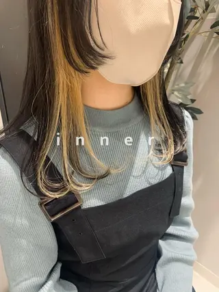 ロング カラー RINA🧤 デザインとボブのヘアスタイル