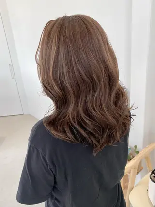 セミロング 川合 勇気のヘアスタイル