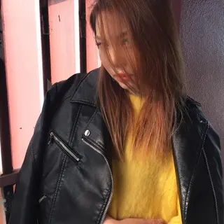 ロング カラー レイヤーカット BLend 渋谷のヘアスタイル