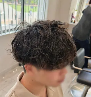 パーマ メンズ ユージ ✂︎ カット／パーマ特化のヘアスタイル