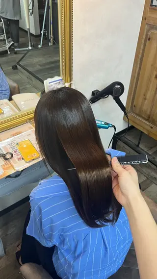 セミロング 🫧似合わせ×艶🫧 吉田 陽菜のヘアスタイル