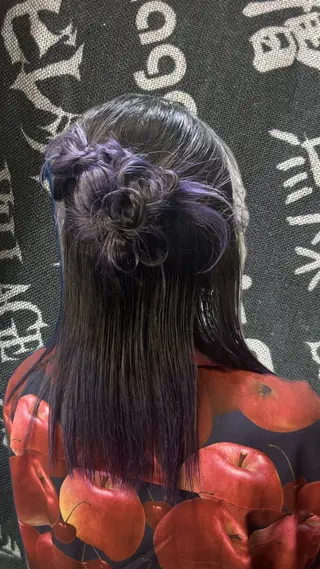 ミディアム ヘアアレンジ 💟Opus // Mizuki🐕のヘアスタイル