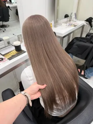 ロング ブリーチありorなし 暖色カラー🎀セナのヘアスタイル