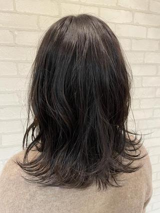 ロング カラー 🐤 ゆい🐓のヘアスタイル