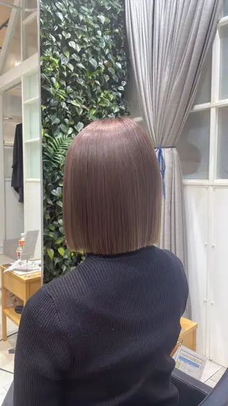 ショート ノンダメージカラー/ ボブ/RINのヘアスタイル