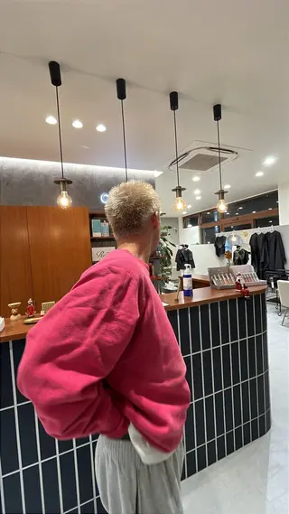 メンズ 明石 咲桜花のヘアスタイル