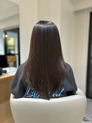 ロング soy kufu 川勝のヘアスタイル