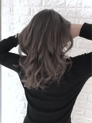 セミロング 縮毛矯正/髪質改善 主税巧一のヘアスタイル