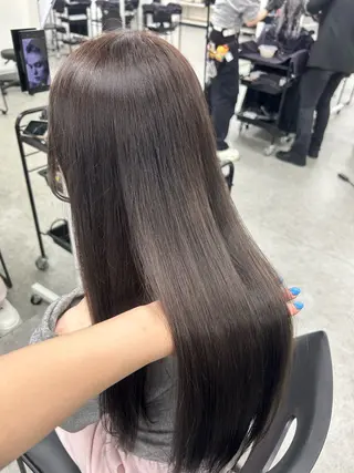 ロング カラー ヘアアレンジ メンズ さくら🍒 暖色カラー/髪質改善のヘアスタイル