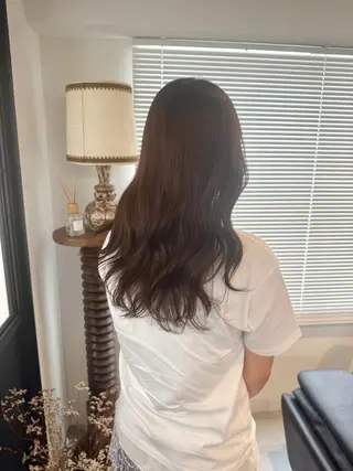 ロング カラー benji amiのヘアスタイル