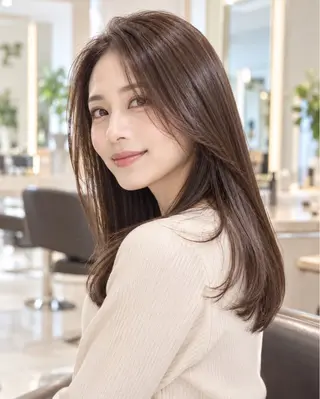 セミロング カラー 西山竜一 /垢抜け大人髪のヘアスタイル