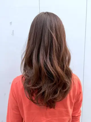 ミディアム カラー THREE 関根大のヘアスタイル