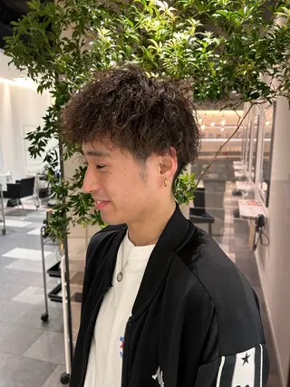 ショート メンズ 中原 優美のヘアスタイル