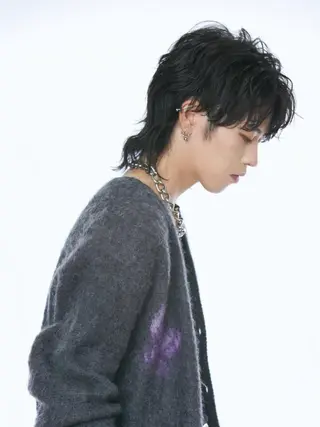 メンズ ミディアム 高橋 寧音のヘアスタイル