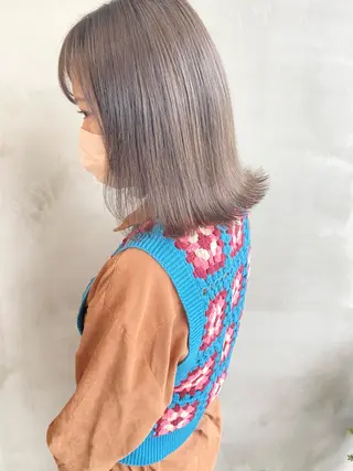 ミディアム 夜23時まで予約🉑 reverieあきらのヘアスタイル