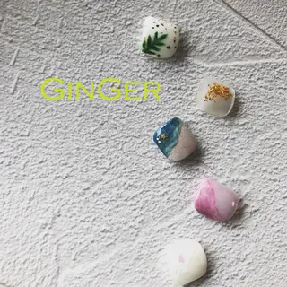 ネイル ginger nail&spaのネイルデザイン