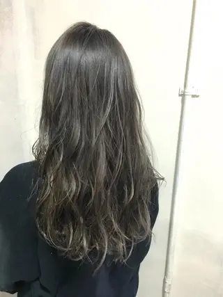 ロング カラー ミニボブ/ブリーチ 🌈MISATOのヘアスタイル