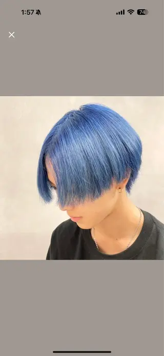 カラー メンズ 長谷川 慈英のヘアスタイル