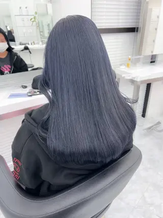 セミロング カラー ヘアアレンジ 🪞THEATER 表参道店🩰のヘアスタイル