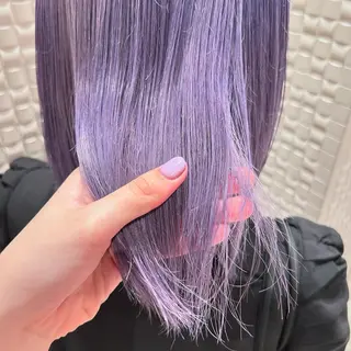 ミディアム 柔らかい縮毛矯正 Yu🫧銀座🩶のヘアスタイル