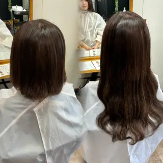 ミディアム シールエクステ横浜 🐏☁️miminaのヘアスタイル