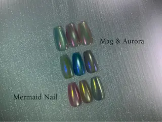 ネイル Mermaid Nail / りりかのネイルデザイン