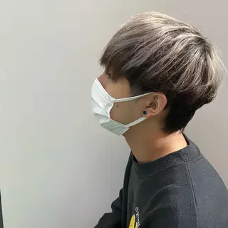 カラー メンズ 水相 智貴のヘアスタイル