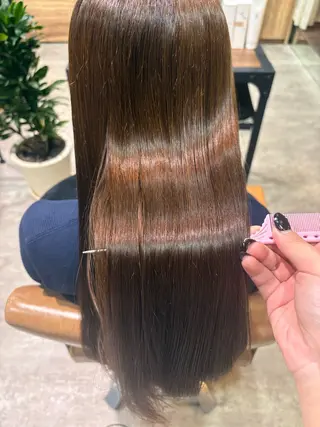ロング 佐伯 美麗のヘアスタイル